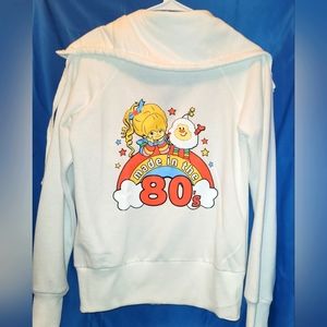 Rainbow bright sweatshirt  zio up